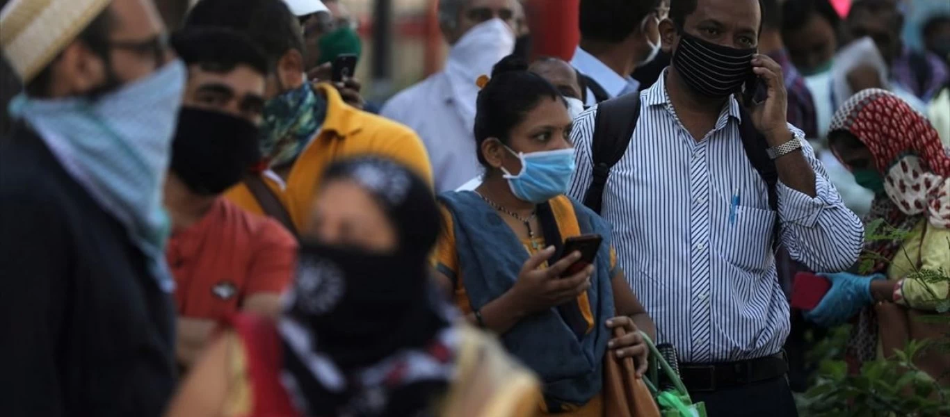 Ινδία: Επιβεβαίωσε 57.118 νέα κρούσματα κορωνοϊού το τελευταίο 24ωρο